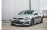 Накладка на передній бампер Racing Durability VW Golf 7 GTI