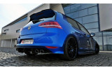 Комплект накладок заднього бампера VW Golf 7 R Hatchback