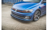 Накладка під передній бампер Racing Volkswagen Polo 6 GTI