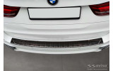 Чорна накладка на задній бампер BMW X5 F15 M-PAKIET