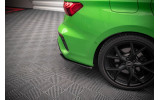 Бічні накладки на задній бампер Street pro Audi RS3 8Y Sedan