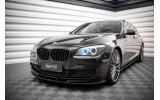 Дифузор на передній бампер BMW 7 F01 M-pack