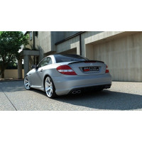 Тюнінговий задній бампер Mercedes SLK R171 у стилі W204 AMG