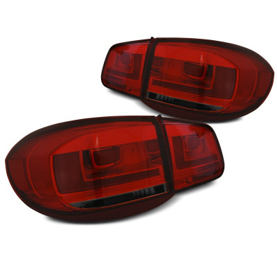 Тюнінгові стопи (LED ліхтарі задні) VW TIGUAN 07-11 RED SMOKE