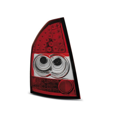 Червоні задні ліхтарі з діодами CHRYSLER 300С рестайл