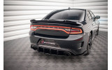 Центральний дифузор на задній бампер Street pro Dodge Charger SRT MK7 рестайл