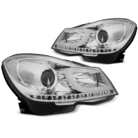 Діодні фари передні MERCEDES З W204 2011-2014 Tube Light