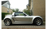 Накладки на пороги Smart Roadster