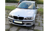 накладки переднього бампера BMW E46 М-пакет