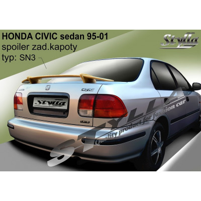 спойлер багажника Honda Civic MK6 sedan