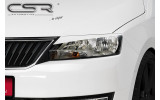 вії (накладки на фари) Skoda Rapid CSR