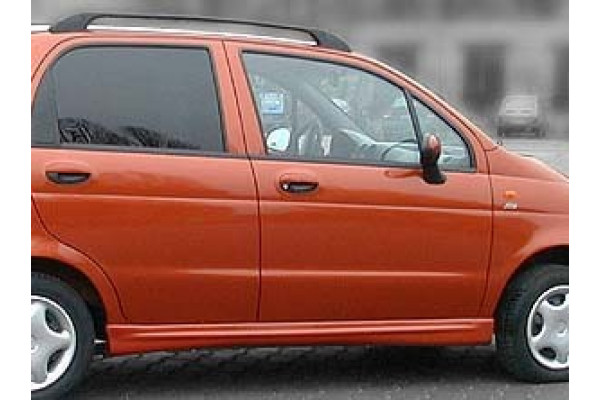 накладки на пороги Daewoo Matiz