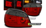 Задні ліхтарі з діодами BMW E60 sedan дорестайл red smoke