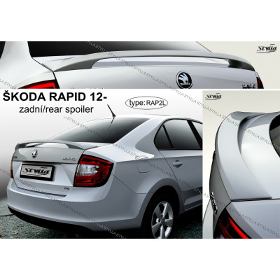 спойлер багажника Skoda Rapid фірми Stylla var.1