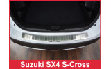 Накладка на бампер із загином Suzuki SX4 S-Cross