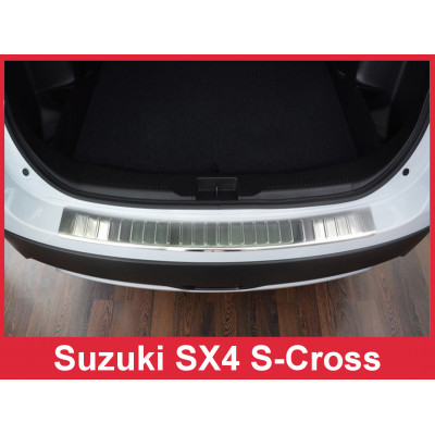 Накладка на бампер із загином Suzuki SX4 S-Cross
