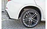 Бічні накладки на задній бампер BMW X4 F26 М-пакет