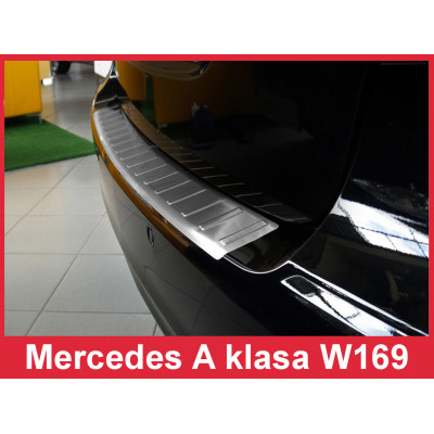 Накладка на бампер із загином Mercedes A W169