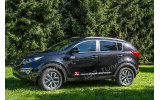 накладки бокового скла Kia Sportage