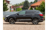 хром накладки на ручки Hyundai Santa Fe