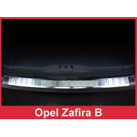 Накладка на бампер із загином Opel Zafira B