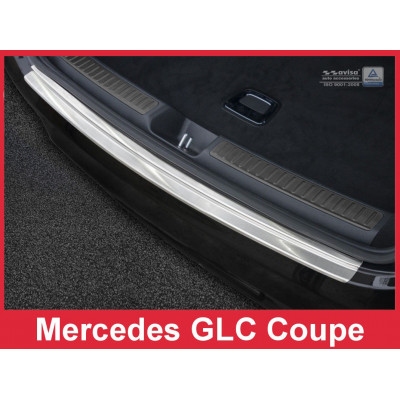 накладка на бампер із загином MERCEDES GLC C253 Coupe