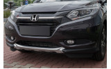 комплект тюнінг накладок на бампера Honda HRV (ABS) передня+задня