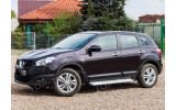 пороги (підніжки бічні) Nissan Qashqai