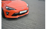 Тюнінговий спойлер під передній бампер Toyota GT86 рестайлінг