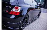 Листя під бічні пороги Honda Civic EP3 MK7 Type-R/S Facelift