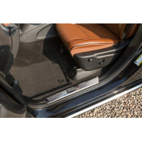 захисні накладки на пороги з написом Jeep Grand Cherokee (внутрішні)