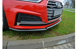 Тюнінгова накладка під передній бампер Audi S5/A5 S-line F5 Coupe/Sportback вер. 2