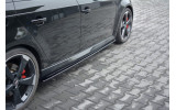 Бічні дифузори порогів Audi RS3 8V Sportback рестайл