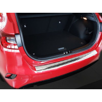 захисна накладка на бампер із загином Kia Cee&d III сталь
