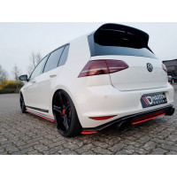 Бічні дифузори заднього бампера Volkswagen Golf Mk7 GTI Clubsport