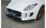 Дифузор переднього бампера Racing Jaguar F-Type