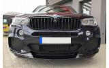 Накладка на передній бампер BMW X5 F15 М-пакет