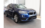 захисна накладка на бампер BMW X1 F48 подвійне полірування (Stal)