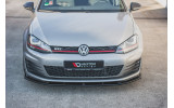 Дифузор переднього бампера Volkswagen Golf 7 GTI