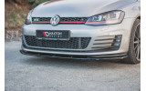 Дифузор переднього бампера Volkswagen Golf 7 GTI