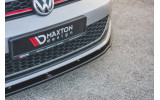 Дифузор переднього бампера Volkswagen Golf 7 GTI