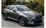 хром накладки на ручки дверей MAZDA CX-3 (під ключ)