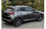 хром накладки на ручки дверей MAZDA CX-3 (під ключ)