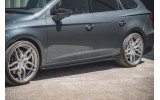 Накладки на пороги Seat Leon Cupra / FR MK3 FL вер.4