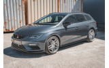 Накладки на пороги Seat Leon Cupra / FR MK3 FL вер.4