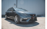 Накладка переднього бампера Seat Leon Cupra / FR MK3 FL вер.6