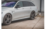 Накладки під бічні пороги Mercedes E63 AMG Estate S213