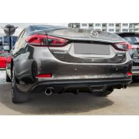 Дифузор заднього бампера Mazda 6 III седан, чорний