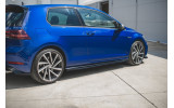 Тюнінгові накладки на пороги VW Golf 7 R/R-Line Facelift вер. 4