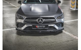 Тюнінг накладка переднього бампера Mercedes AMG CLA 35 Aero C118 вер. 1